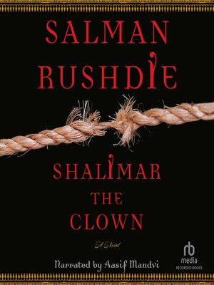 Shalimar the Clown - Audiobook